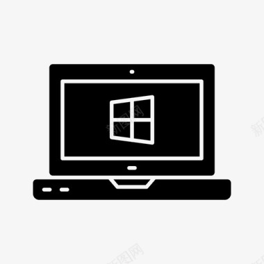 菜单新品windowscomputerglyph图标图标