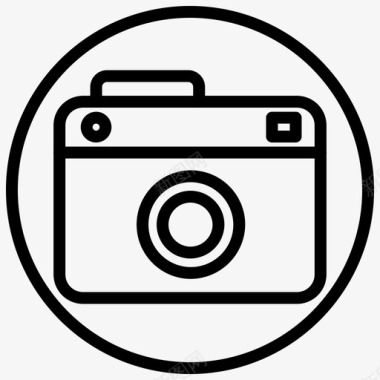 照相机小孩照相机画廊图像图标图标