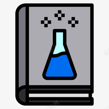 生物背景生物学第10册线性颜色图标图标