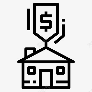 价格房子标签图标图标