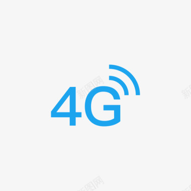 4G流量3G 4G物联图标