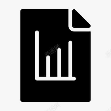 作报告图形报告文档文件图标图标