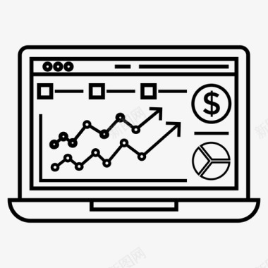 三角信息图在线信息图商业分析商业信息图图标图标