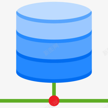 3d数据数据库数据和网络管理3平面图标图标