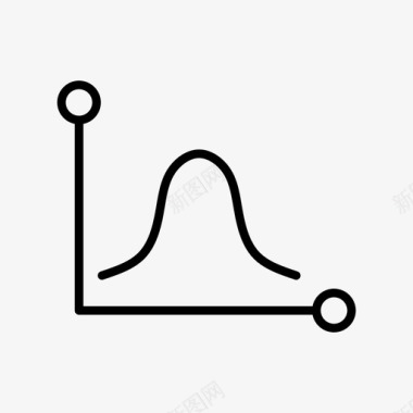 信息图表递进钟形曲线信息图表图标图标