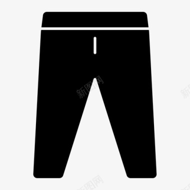 裤子衣服网页字形图标样式图标