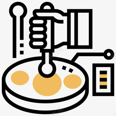 工程吊车微生物学生物工程24黄影图标图标