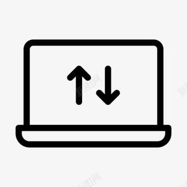 火焰小图标上传笔记本电脑设备小工具图标图标