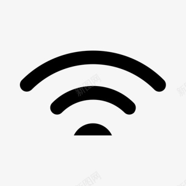 wifi连接无线电图标图标