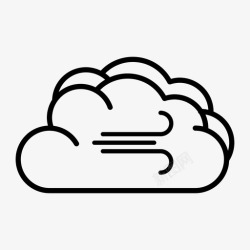 空中家园天气云季节图标高清图片