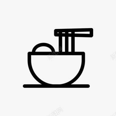 烹饪面条烹饪食物图标图标
