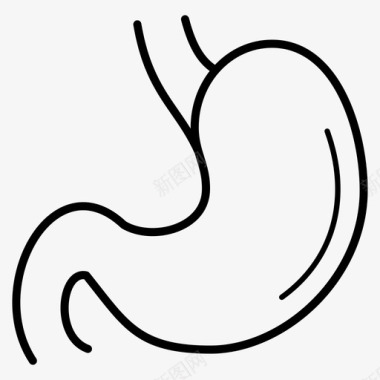 胃人体器官图标图标