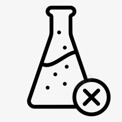 无化学添加不添加添加剂化学实验室图标高清图片