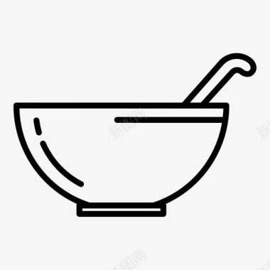 碗器具玻璃图标图标