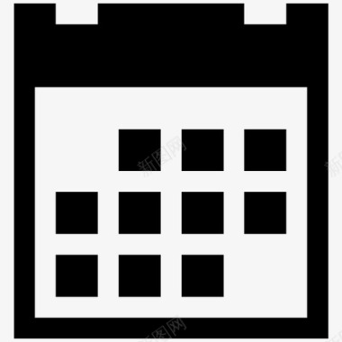 日期新鲜日历日期时间图标图标