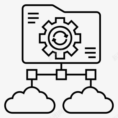 数据同步网络同步数据配置数据同步图标图标