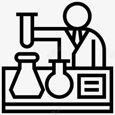 工程吊车生物工程生物工程21线性图标图标