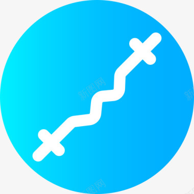 这是酒吧47号健身房圆形图标图标