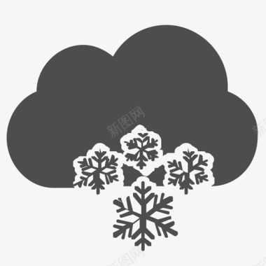 大雪节气图片大雪图标