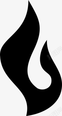 火焰燃烧符号图标图标