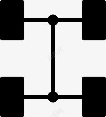 四轮驱动全轮驱动汽车图标图标