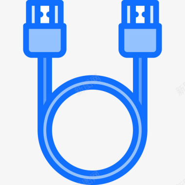 hdmi连接线Hdmi电脑54蓝色图标图标