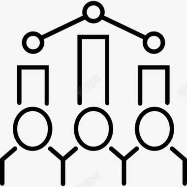 企业团队海报团队业务图表图标图标