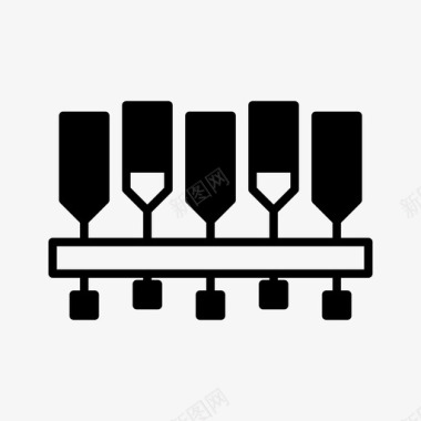 气缸发动机四缸图标图标