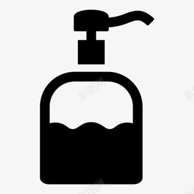 采购产品分配器手肥皂液体分配器图标图标