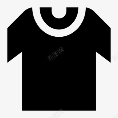 t恤衣服ikigai电子商务纯色图标图标
