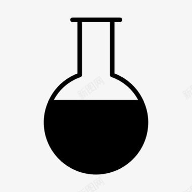 瓶化学实验物理图标图标