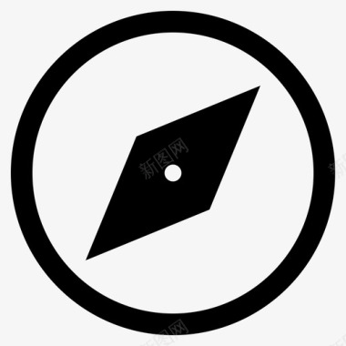 夏令营总动员指南针假日位置图标图标