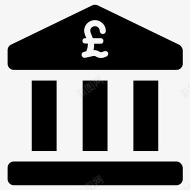 英国大本钟英镑银行英国图标图标