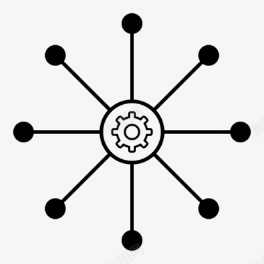 示文稿设置装备选项图标图标