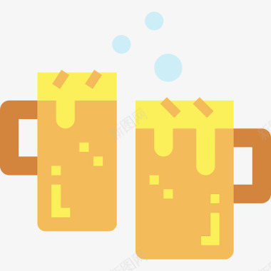 啤酒夏季59淡啤酒图标图标