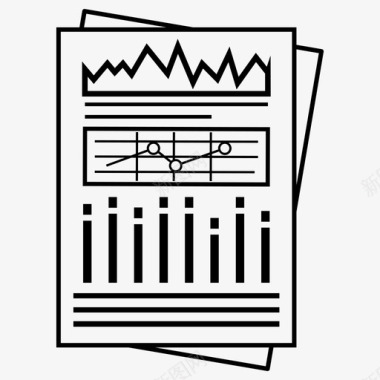 商业案例财务增长分析业务利润经济图表图标图标