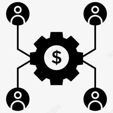 企业画册团队财务管理团队企业管理财务团队图标图标