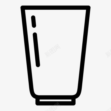 玻璃器具杯子图标图标