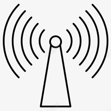 路由信号wifi互联网信号图标图标