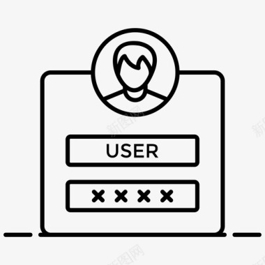 设计页面安全登录帐户登录登录密码图标图标