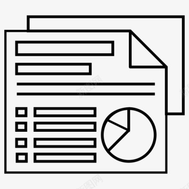 员工报表业务文档业务报告市场调研图标图标