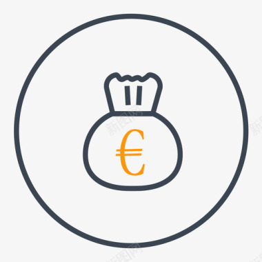 火焰欧元图标欧元图标