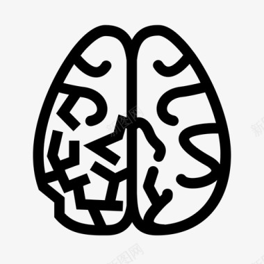 结构生物学大脑解剖学生物学图标图标
