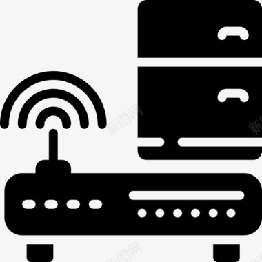 冰箱画册设计冰箱物联网56填充物图标图标