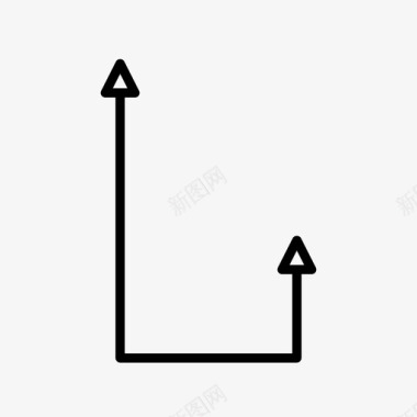 棕色弓箭头弓方向图标图标