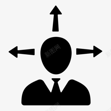 商务管理方向商务和办公图标集1图标