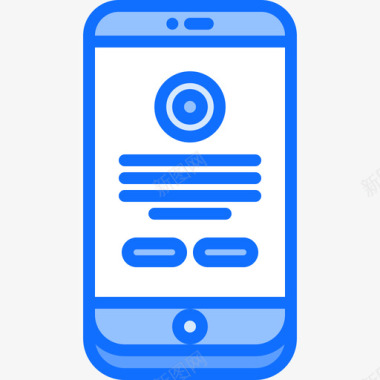 电话咨询按钮按钮电话35蓝色图标图标