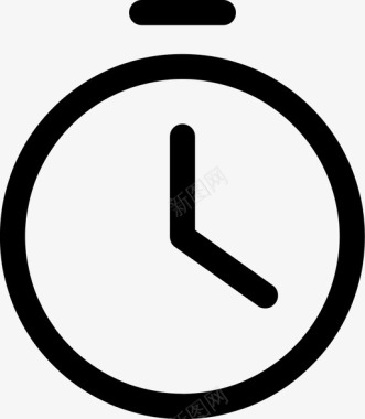 日期新鲜秒表日期时间图标图标