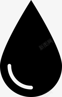 手捧滴水滴血滴水图标图标