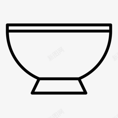 碗米饭厨房工具图标图标